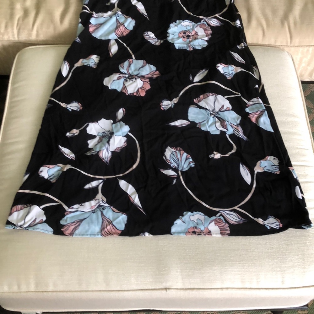 A New Day V-Neck Floral Midi Dress/ Size:M - Picture 6 of 8